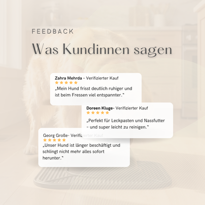 CalmBowl - Schleckmatte für Hunde & Katzen