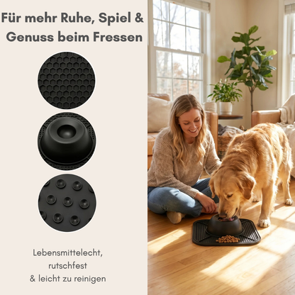 CalmBowl - Schleckmatte für Hunde & Katzen