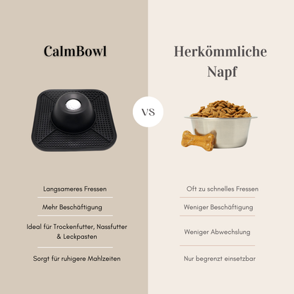 CalmBowl - Schleckmatte für Hunde & Katzen