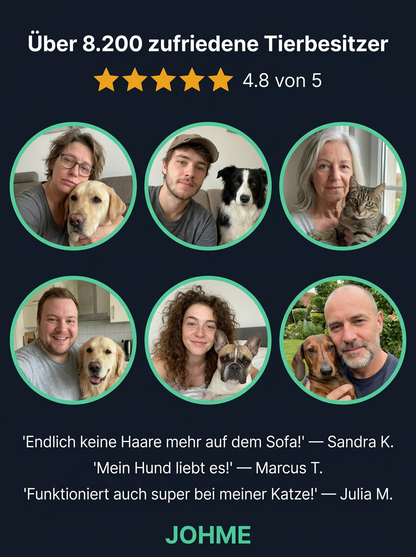 FurGlide - Weniger Haare. Glücklicherer Hund.